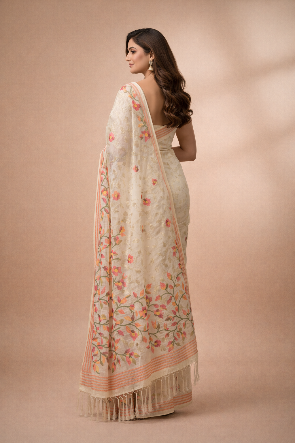 Cotton handloom kota doria saree