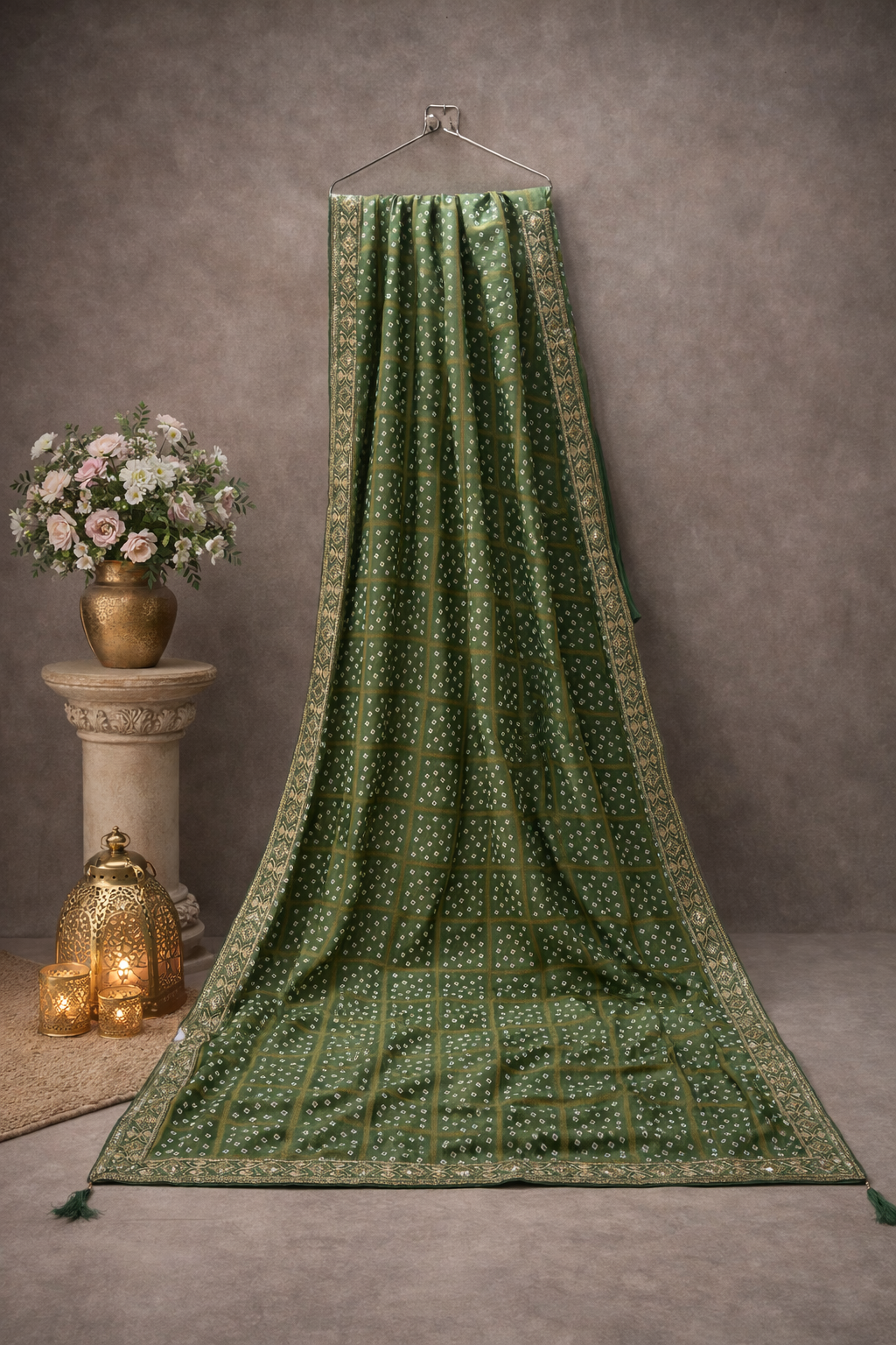 Premium silk chunari saree