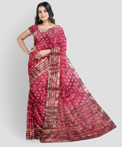 Woven Bollywood Viscose Rayon Saree