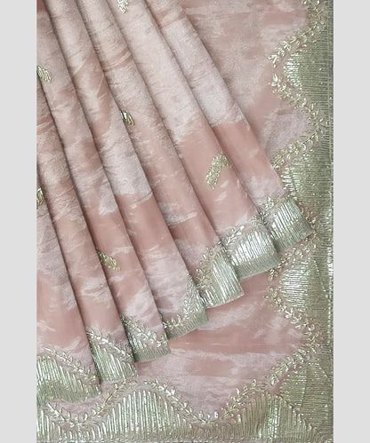 Embroidered Bollywood Chiffon Saree