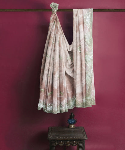 Embroidered Bollywood Chiffon Saree