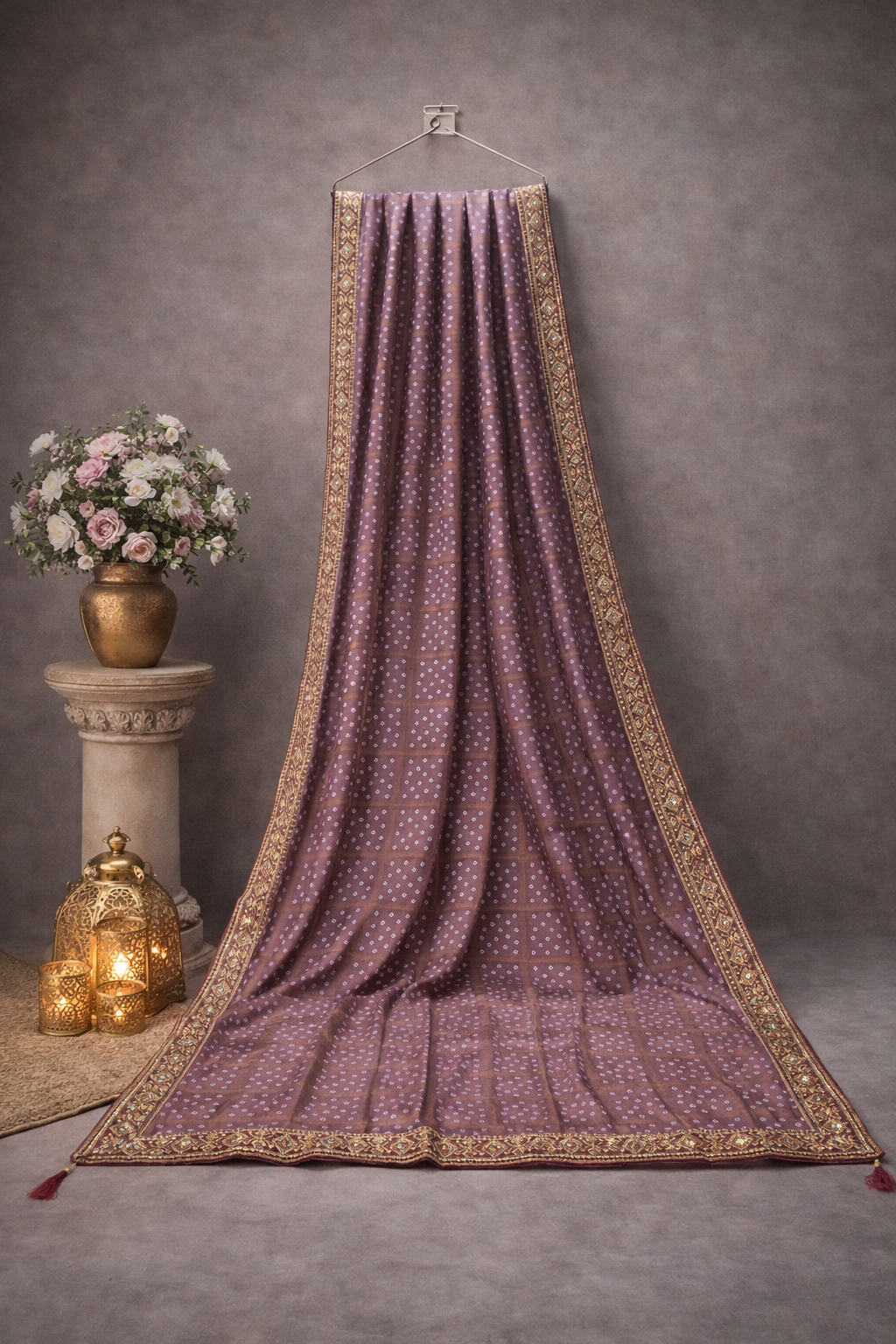 Premium silk chunari saree