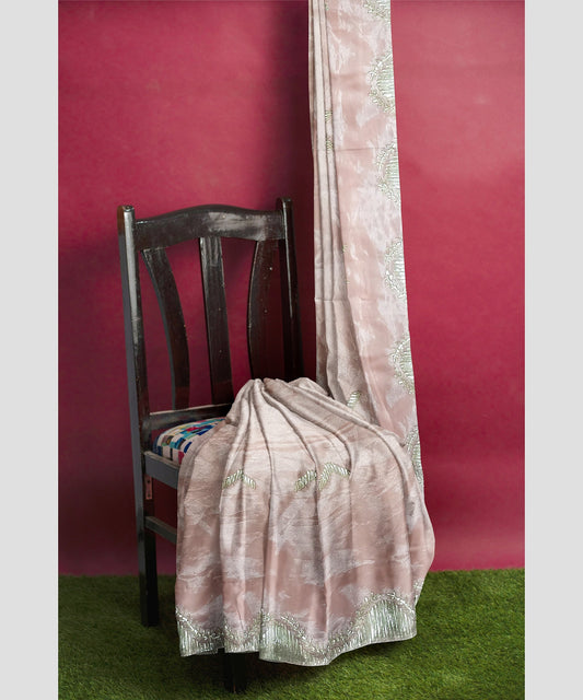 Embroidered Bollywood Chiffon Saree