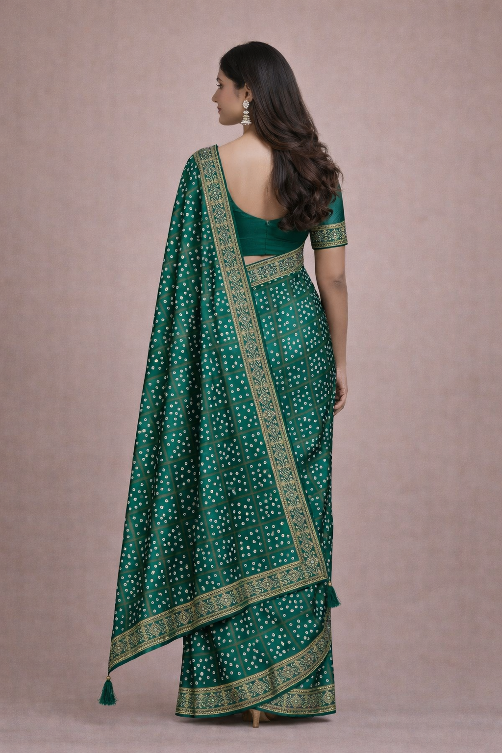 Premium silk chunari saree