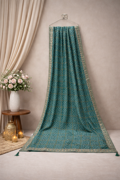 Premium silk chunari saree