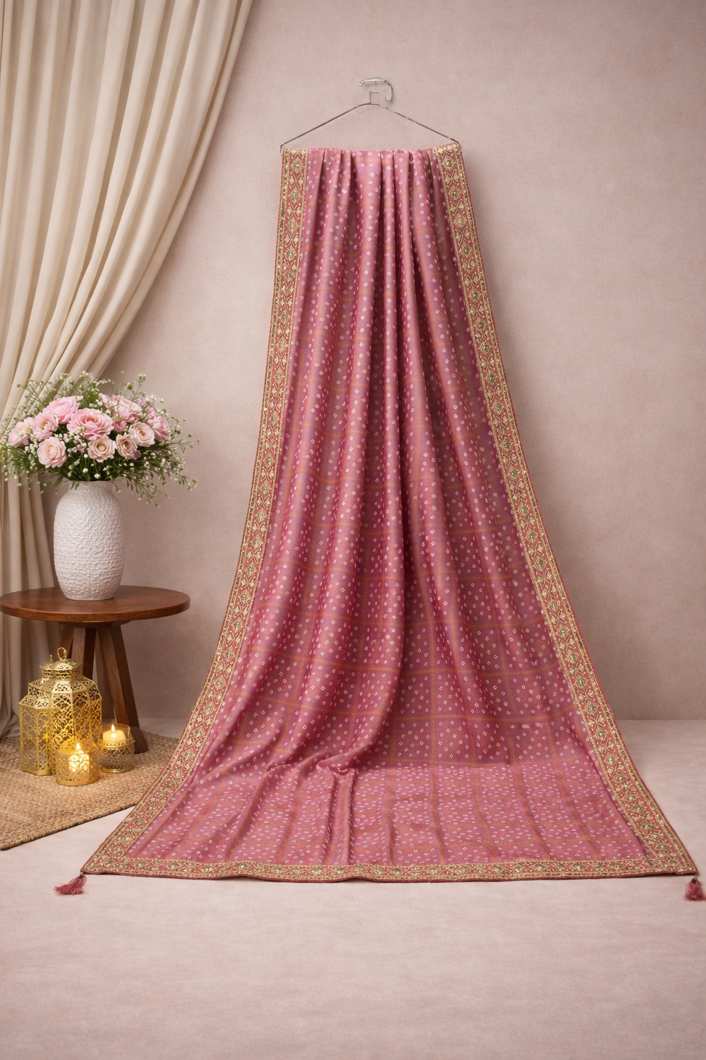 Premium silk chunari saree