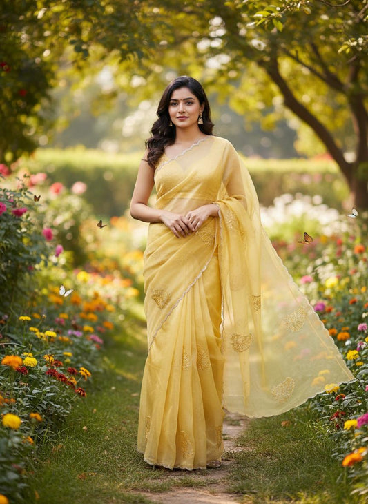 New fountain fabric in bollywood style