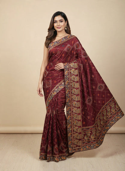 Rajwadi saree