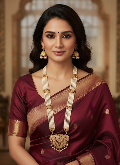 Diamond rani haar modern design