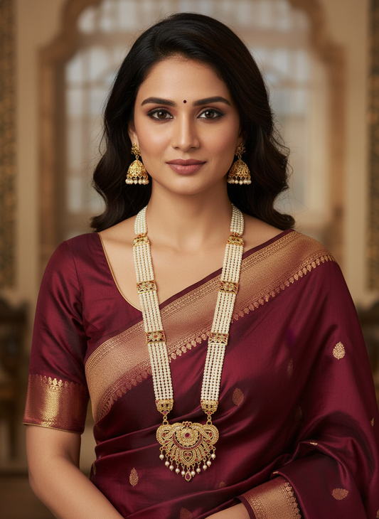 Diamond rani haar modern design